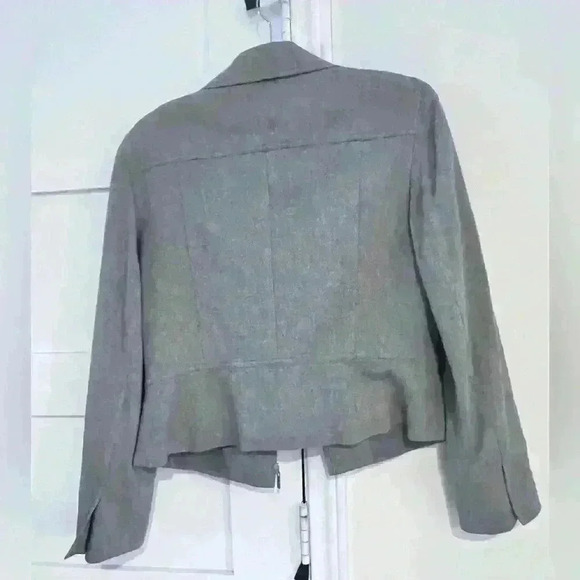Women’s Talbots Light Gray Wool Blazer Jacket Size 8- Excellent Condition - Picture 5 of 5